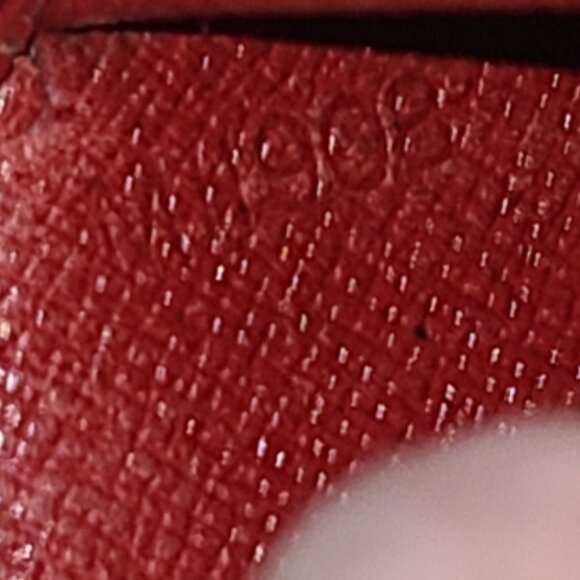Louis Vuitton Porte Billets Red Epi Compact Bifold Snap Wallet Leather Vintage 1 - Picture 14 of 14